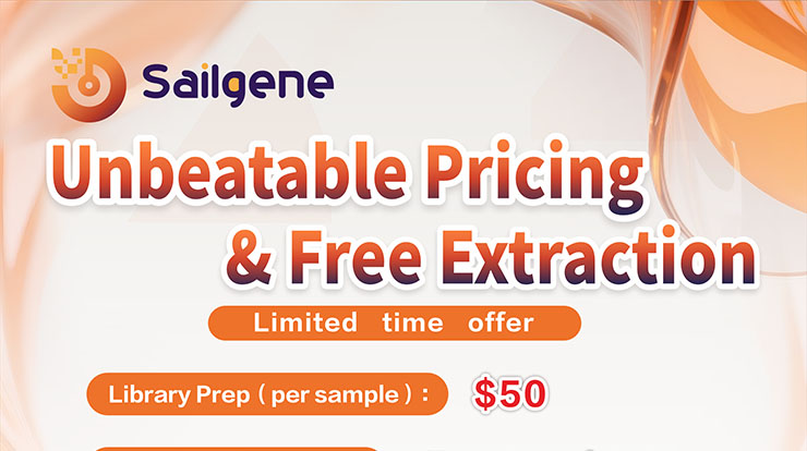 NGS Library Prep $50 – Sequencing from $2/G